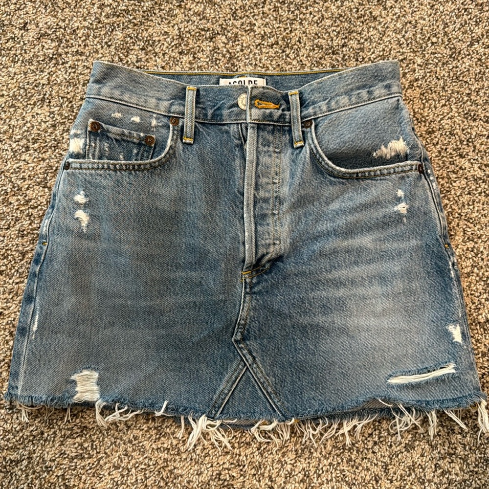 AGOLDE Jean skirt